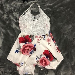 Floral Romper